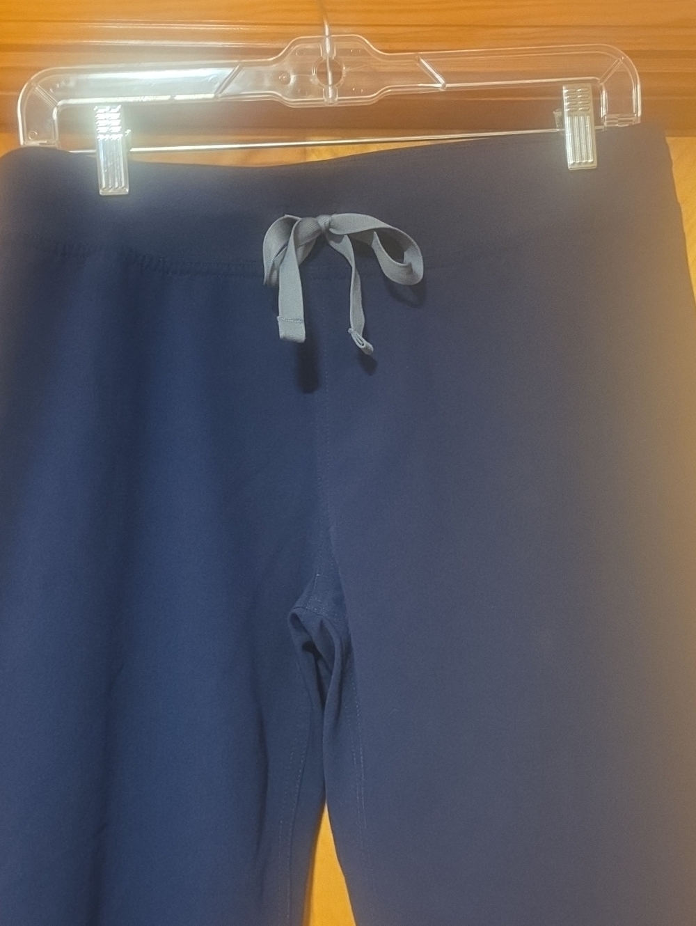 Figs Dark Navy Drawstring Scrub Pants Size S/T - Picture 2 of 9